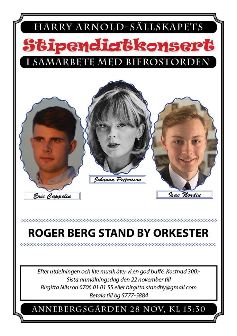 Annons stipendiatkonsert 2021